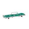 Nouvelle brancard d'ambulance de transport réglable avec matelas souple